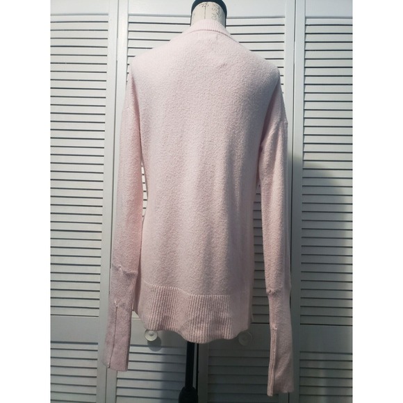 Lou & Grey Soft Knit Sweater Women's Size XS Blush Pink Long Sleeve Pullover - Picture 4 of 8